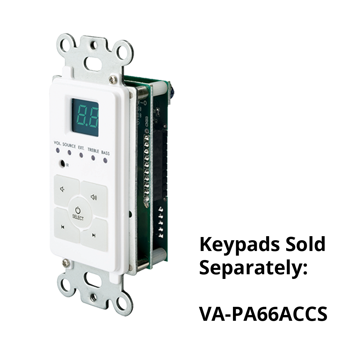6x6 Audio distribution amplifier-matrix (Controller only)
