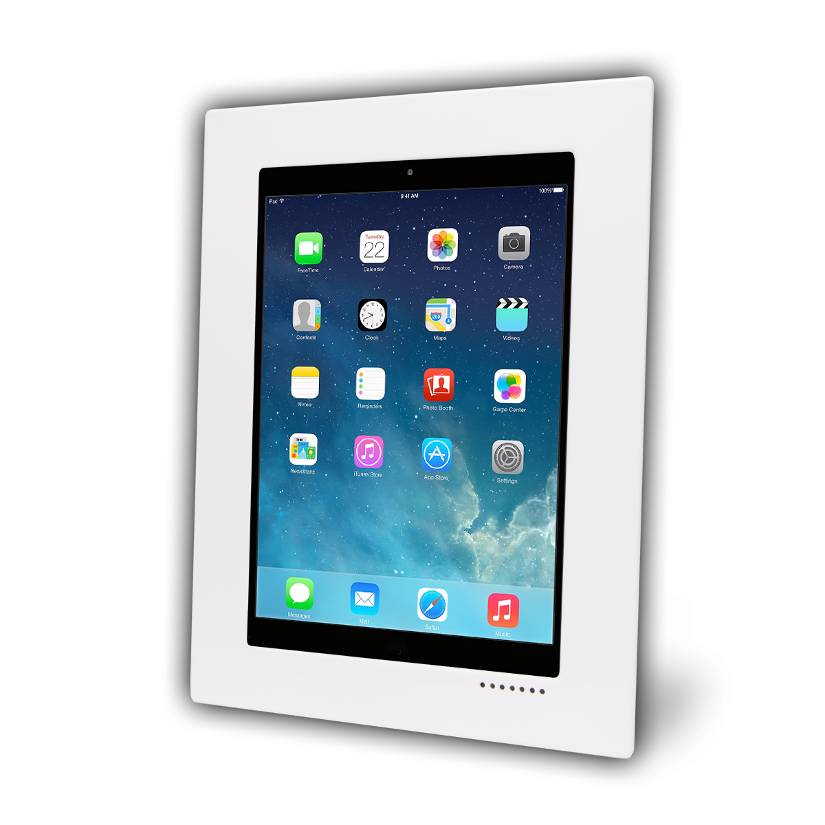 Padimount in-wall bracket for iPad Mini with faceplate  matt