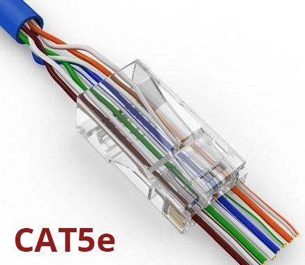 EZ-45 RJ45 CAT5e Connectors - 100pk