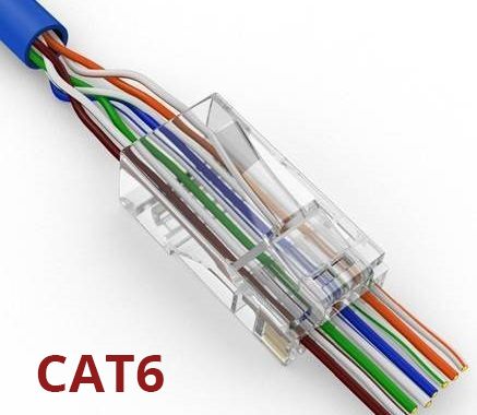 EZ-45 CAT6 RJ45 Connectors - 100pk