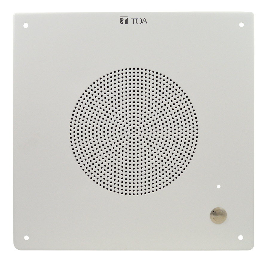 10W Square 8in In-wall Speaker with Call Button
