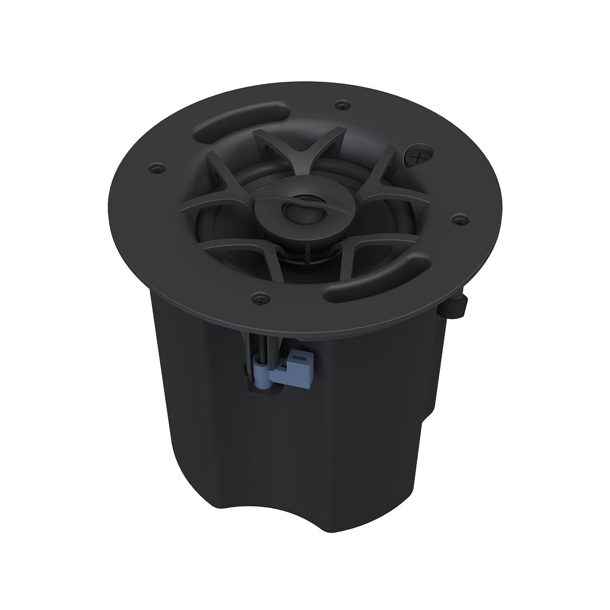 In-Ceiling 5.25in 70v/100v OP Speaker 60w, 120 Deg, White