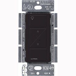 CASETA PRO 250W LED - 3-WAY WALL DIMMER - GLOSS BLACK