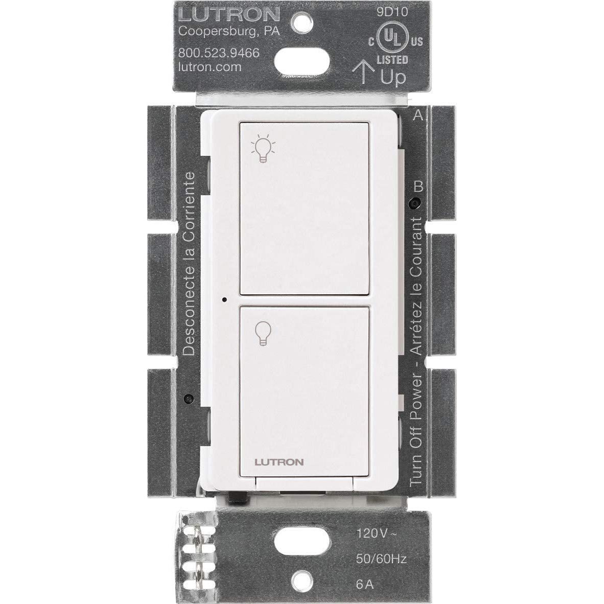 CASÉTA 6A SMART SWITCH - NEUTRAL REQ\'D - GLOSS WHITE