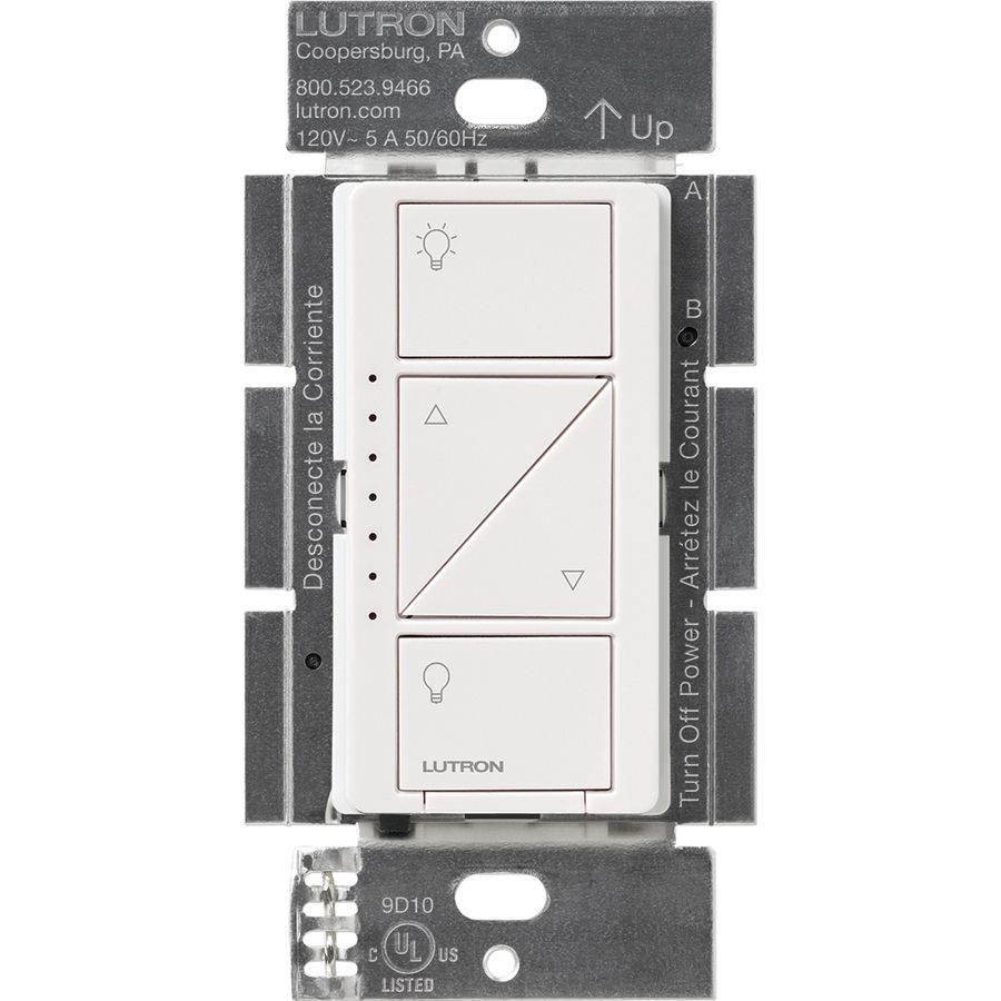 SMART WALL DIMMER KIT WITH 3BRL PICO - GLOSS WHITE