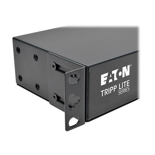Eaton Tripp Lite PDUMH15-ISO 1.5kW Single-Phase Local Metered PDU + ISOBAR Surge Suppression, 3840 Joules, 100-127V Outlets (14 5-15R), 5-15P, 15\' (4.57m) Cord, 1U Rack-Mount
