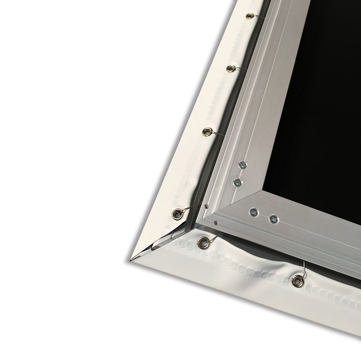 Fixed Frame White Screen, ISF, Edge Free Bezel - 100in