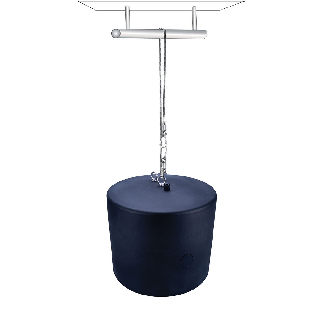 Black Pendant Enclosure for 6.5in In-Ceiling Sonic Vortex
