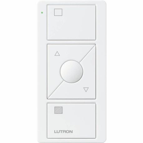 PICO REMOTE 3BRL (3B+UP/DN) SHADE ICONS - GLOSS WHITE