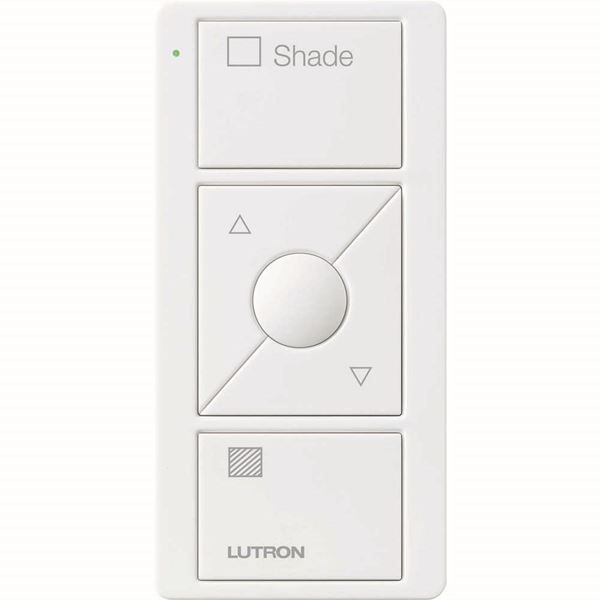 PICO REMOTE 3BRL (3B+UP/DN) SHADE ICONS & TEXT - GLOSS WHITE