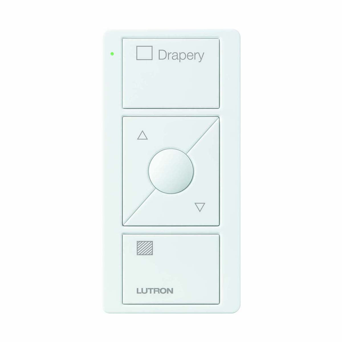 PICO REMOTE 3BRL (3B+UP/DN) SHADE ICONS & <DRAPERY> - WHITE
