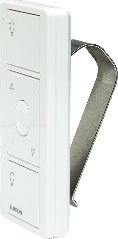 PICO REMOTE 4 BUTTON (2 GROUP W-U/D) SHADE GLOSS WHITE