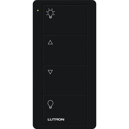 PICO REMOTE 4 BUTTON ZONE LIGHT CONTROL - GLOSS BLACK