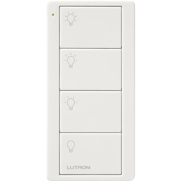 PICO REMOTE 4 BUTTON SCENE LIGHT CONTROL - GLOSS WHITE