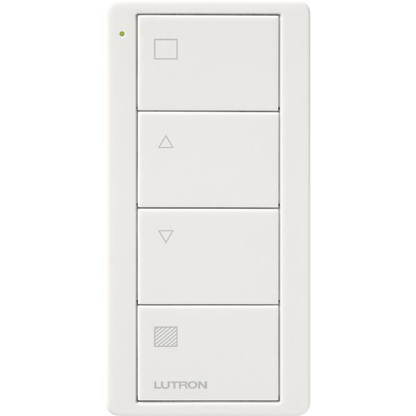 PICO REMOTE 4 BUTTON - SHADE ICONS - GLOSS WHITE