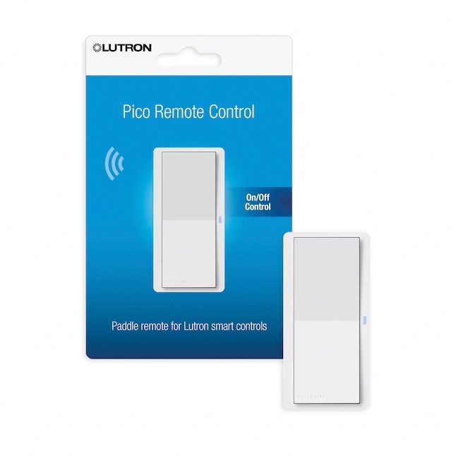 PICO REMOTE - PADDLE STYLE (ON/OFF) - GLOSS WHITE