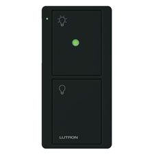 PICO REMOTE 2 BUTTON W-NIGHTLIGHT LIGHT ICONS - GLOSS BLACK