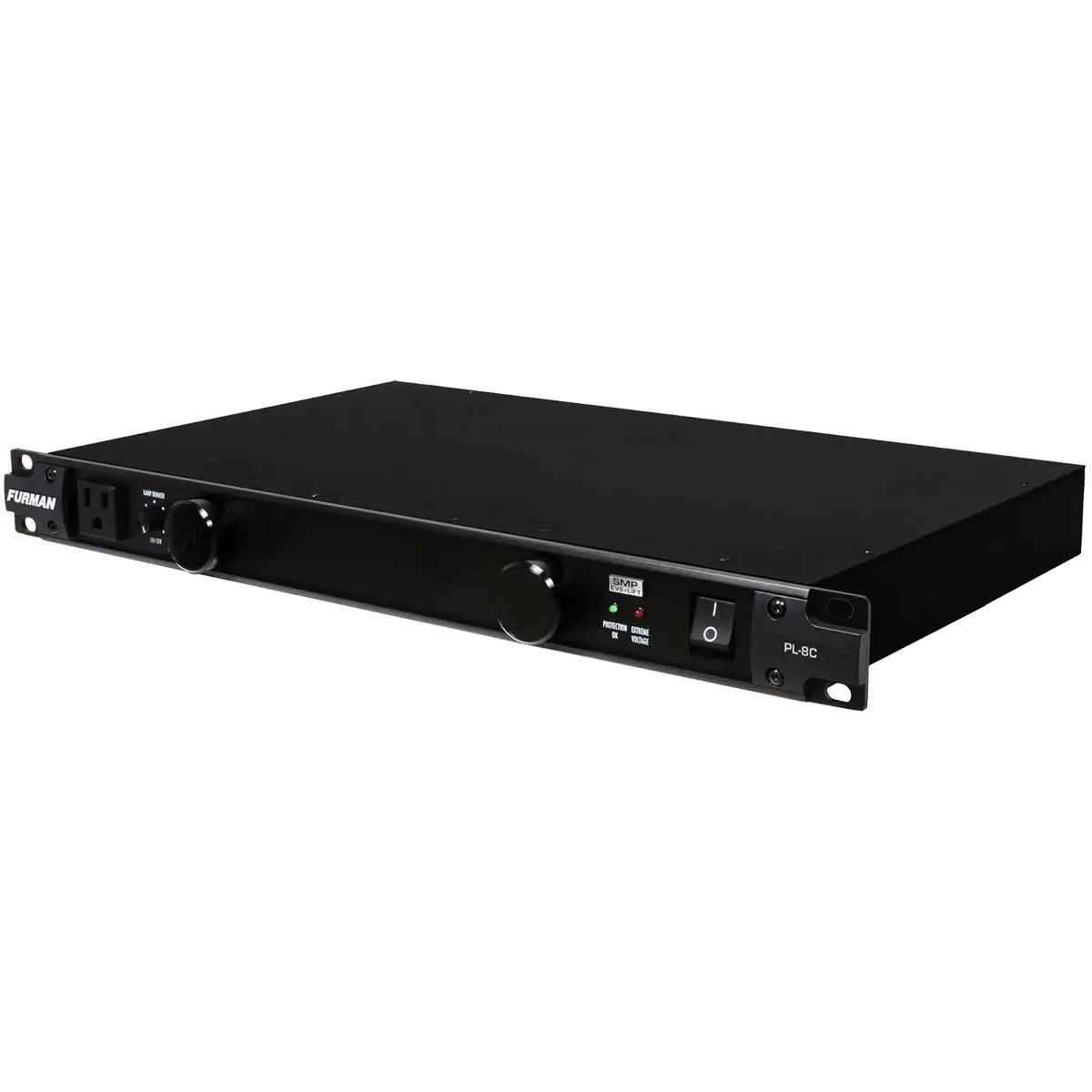 15A 1U Adv\'d Power Conditioner w/Lights/SMP, 9 Outlet, 10Ft