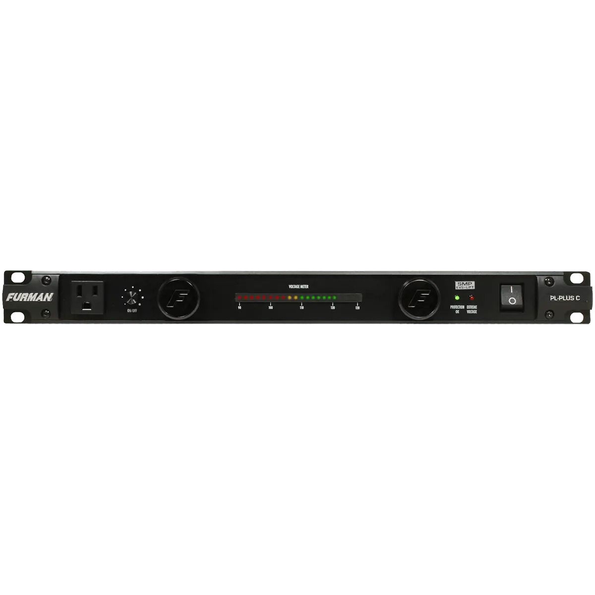 15A 1U Adv Power Conditioner,Volt Meter, 9 Outlet, 10Ft Cord