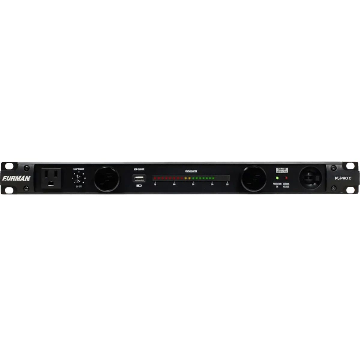 20A 1U Adv Power Conditioner Volt Meter, 9 Outlet, 10Ft Cord