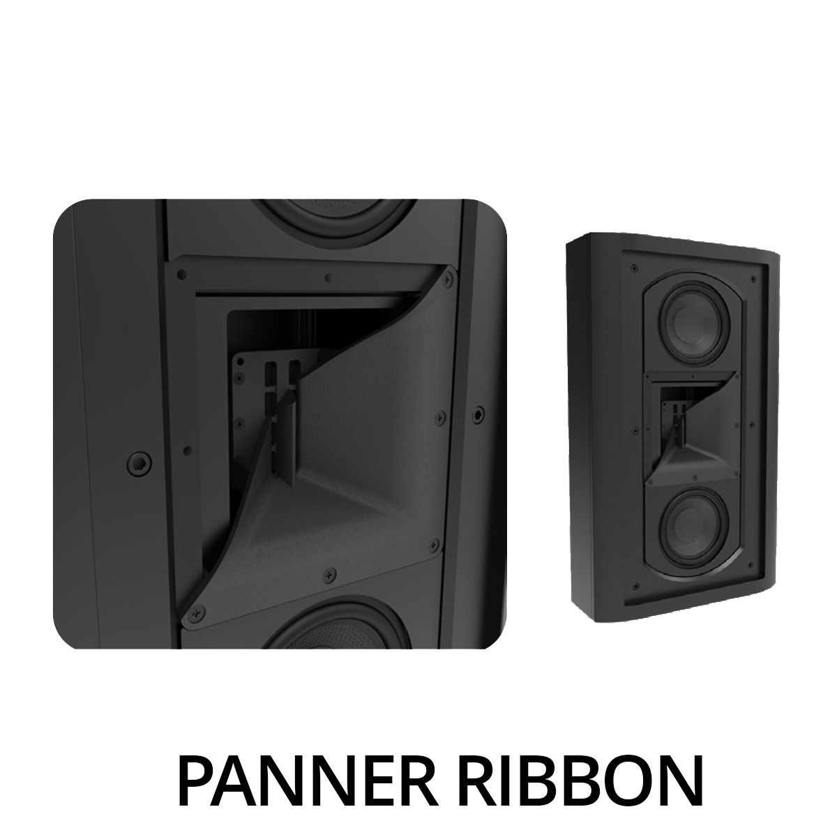 On-Wall LCR Front Ambisonic Marquee Theater Spkr -Full-Range