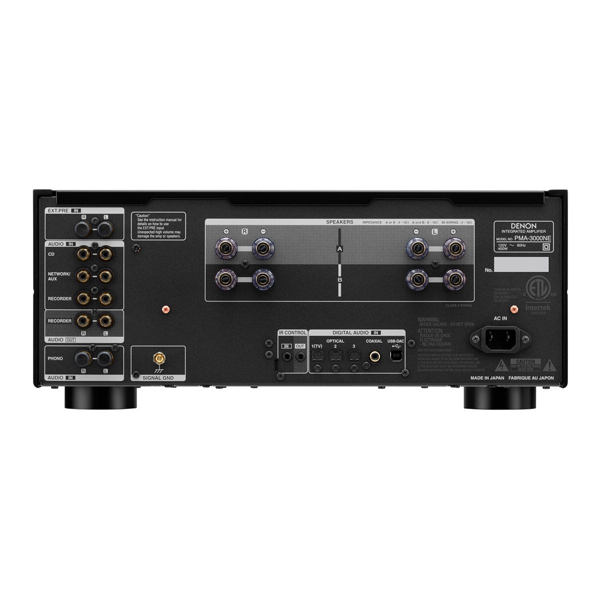 2-ch 160W integrated amplifier with MM/MC phono stage