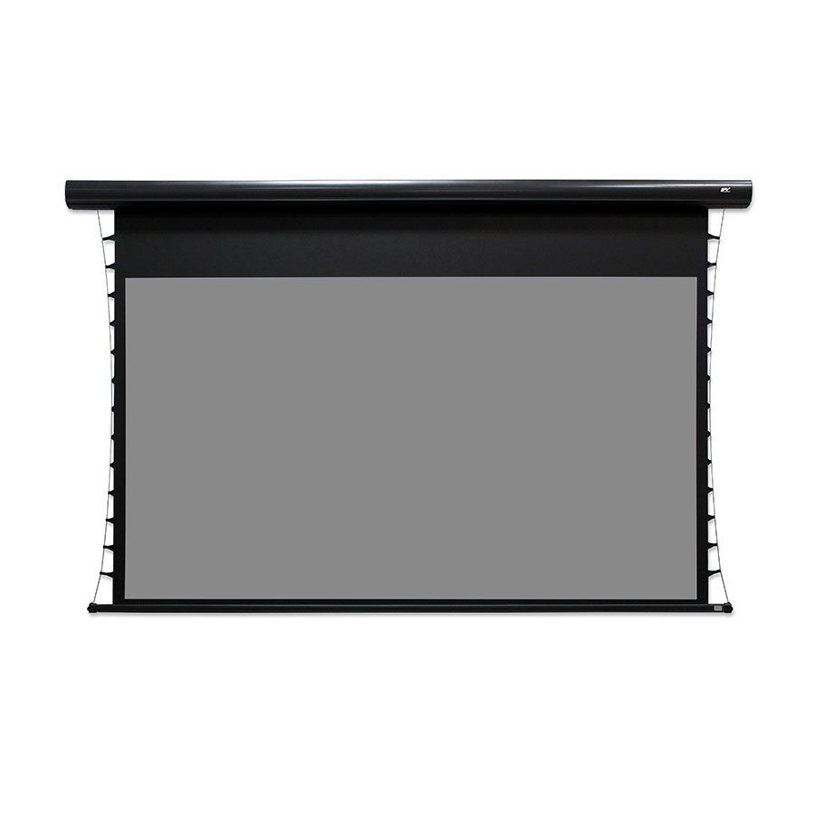 Motorized Screen, ALR Tab-Tension, On Wall Black v2 - 150in