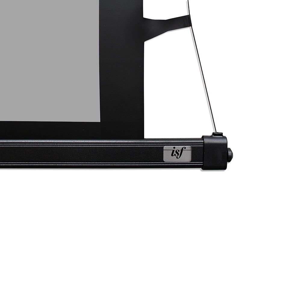 Motorized Screen, ALR Tab-Tension, On Wall Black v2 - 150in