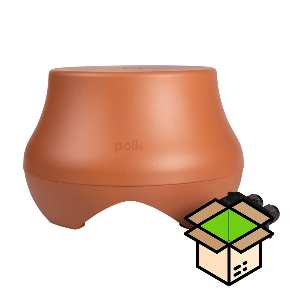 OPEN BOX -Polk Atrium Outdoor Subwoofer Terracotta
