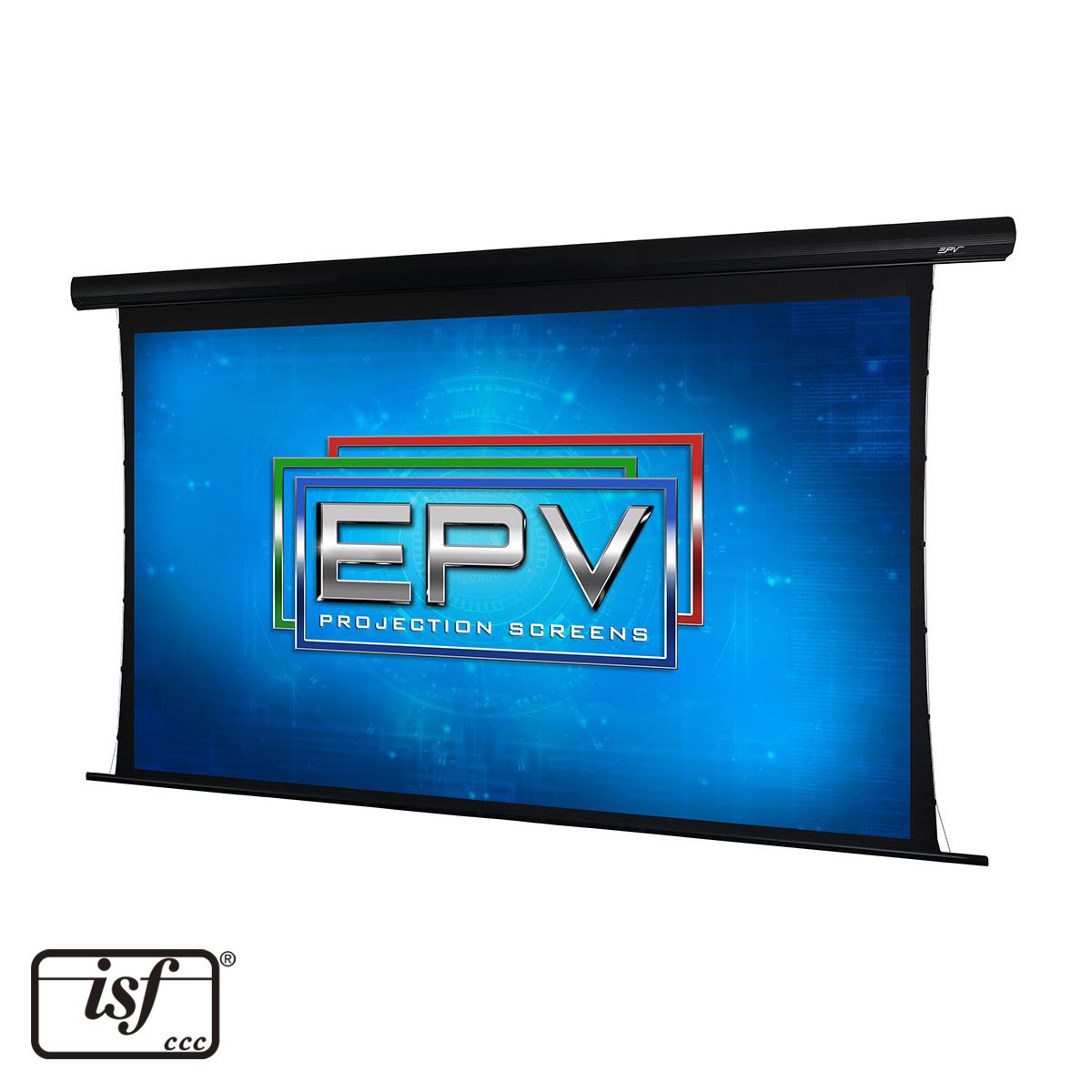 Motorized Screen, Tab-Tension, ISF, On Wall - 135in