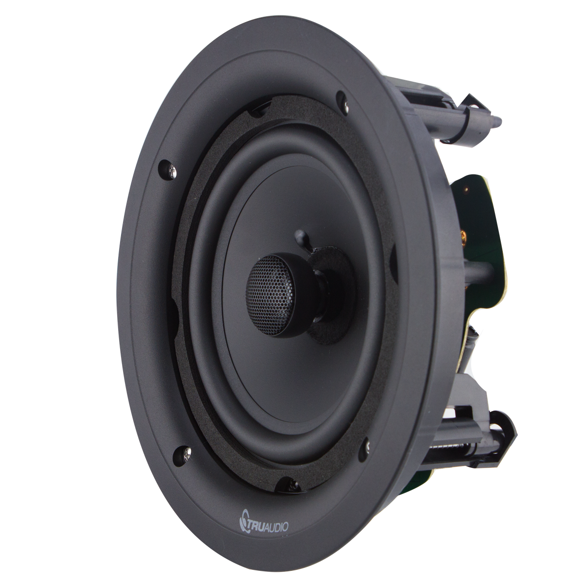 8in In-Ceiling Frameless Speaker, Poly Woofer , Weatherproof