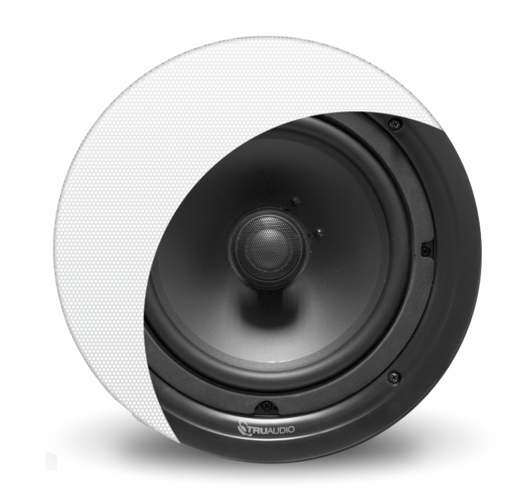 6.5in In-Ceiling Frameless Speaker Poly Woofer