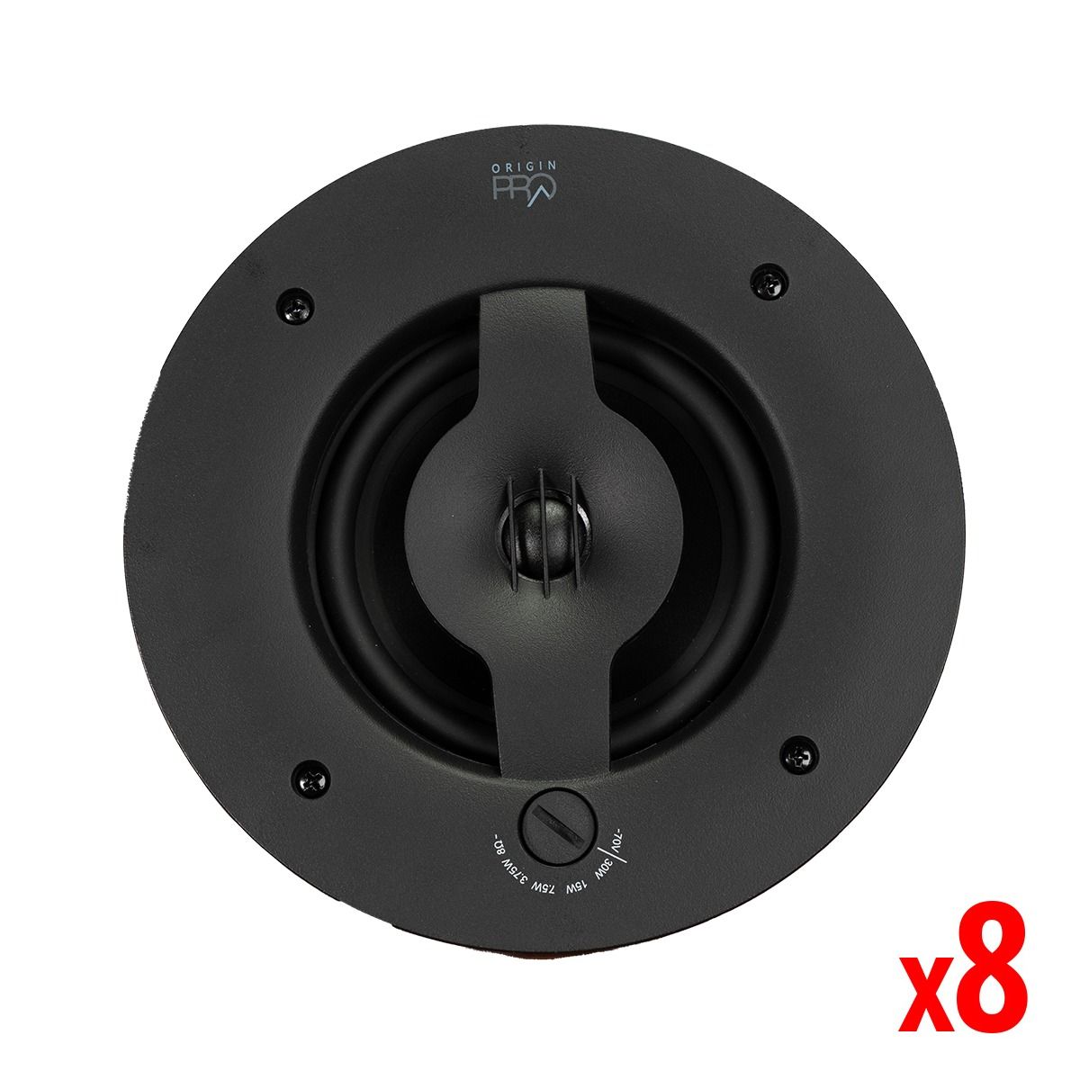 Producer Pro 5.25in In-Ceiling Speaker, 8Ohm/70v (8pc/4pr)