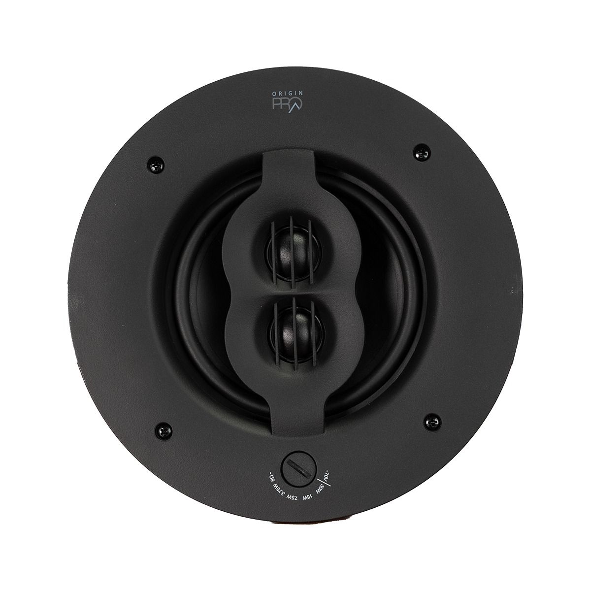 Producer Pro 6.5in In-Ceiling Dual Tweeter Speaker, 8Ohm/70v