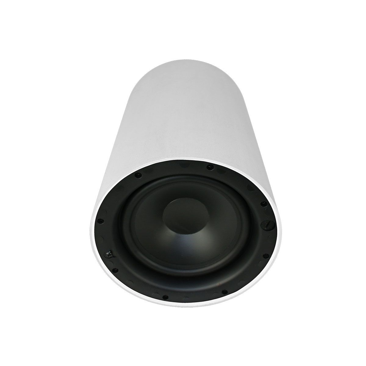 Pendant 8in 70v/100v Subwoofer, 200W, 180 Deg, White