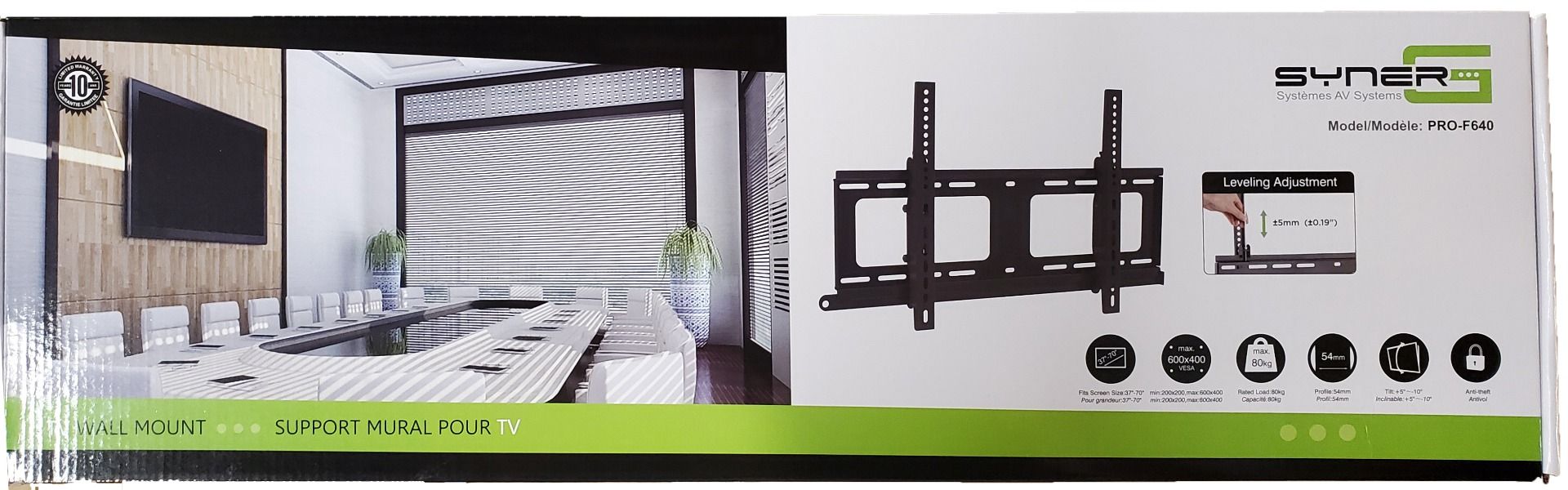 Professional TILT TV Bracket 600x400