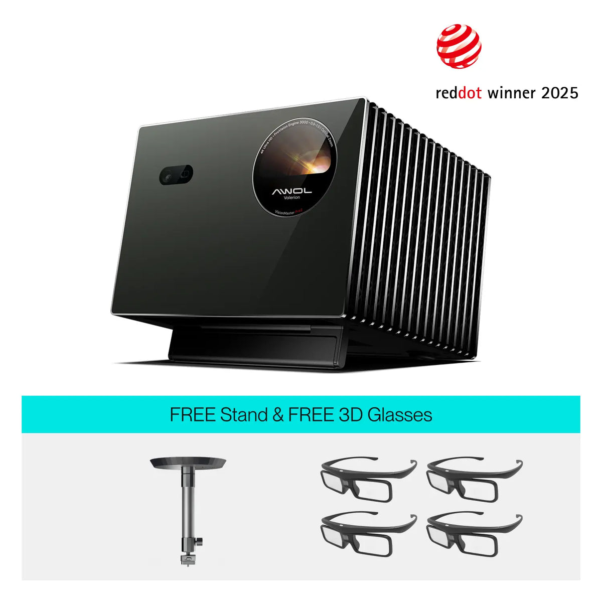 Valerion - 4K Triple Laser - 3000 Lumens | Max