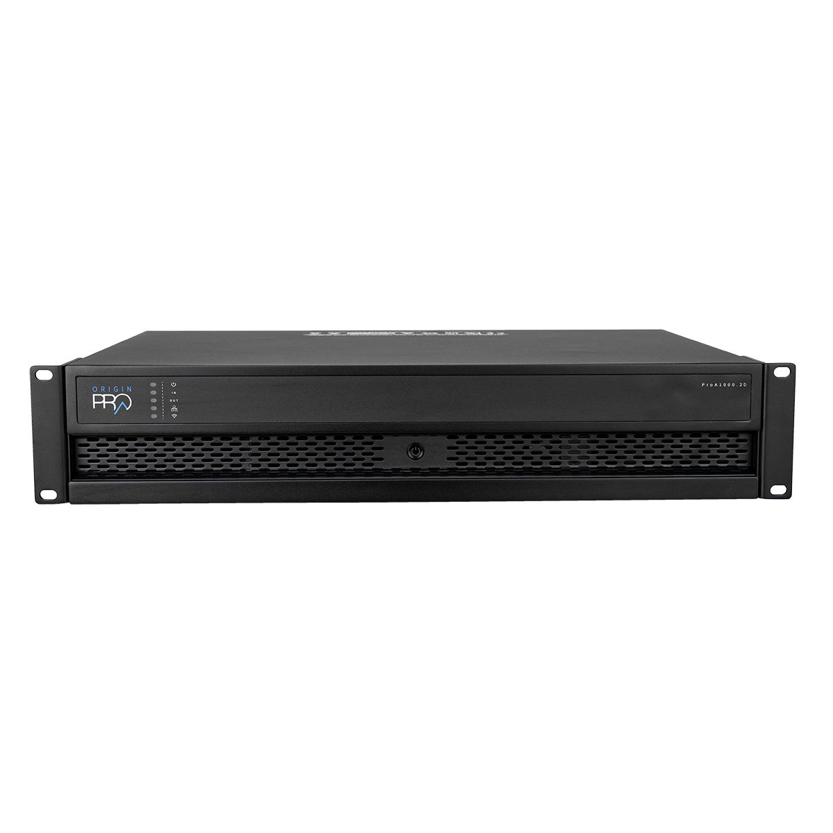 2000w Dante IP Amplifier - 4ch @ 8ohm or 2ch @ 70v/100v, 2U