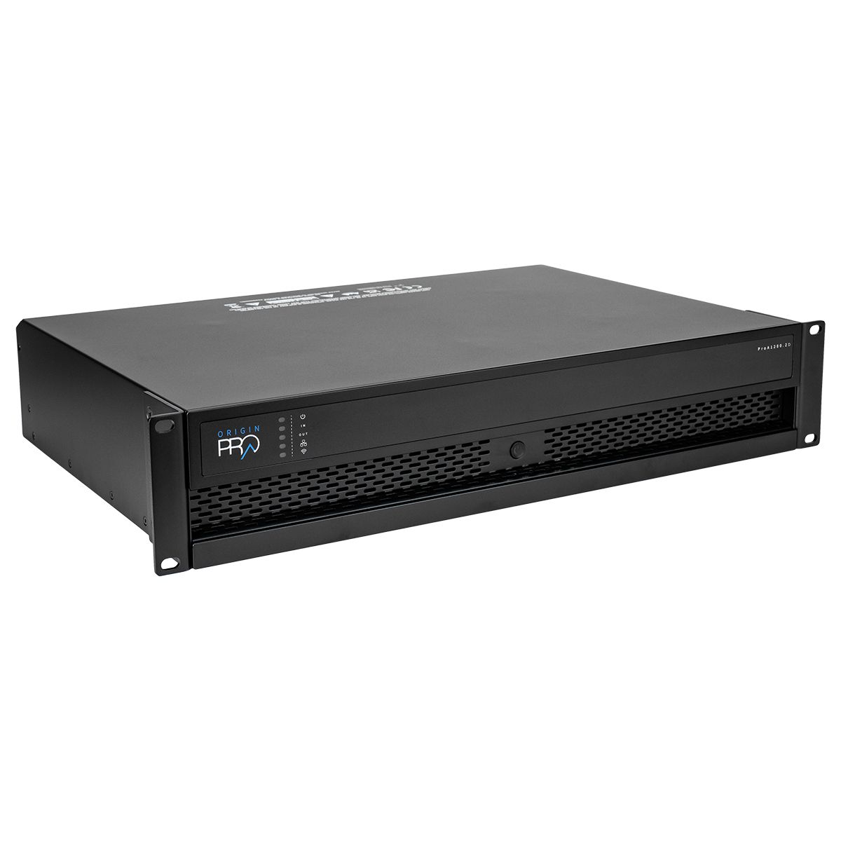 3000w Dante IP Amplifier - 4ch @ 8ohm or 2ch @ 70v/100v, 2U