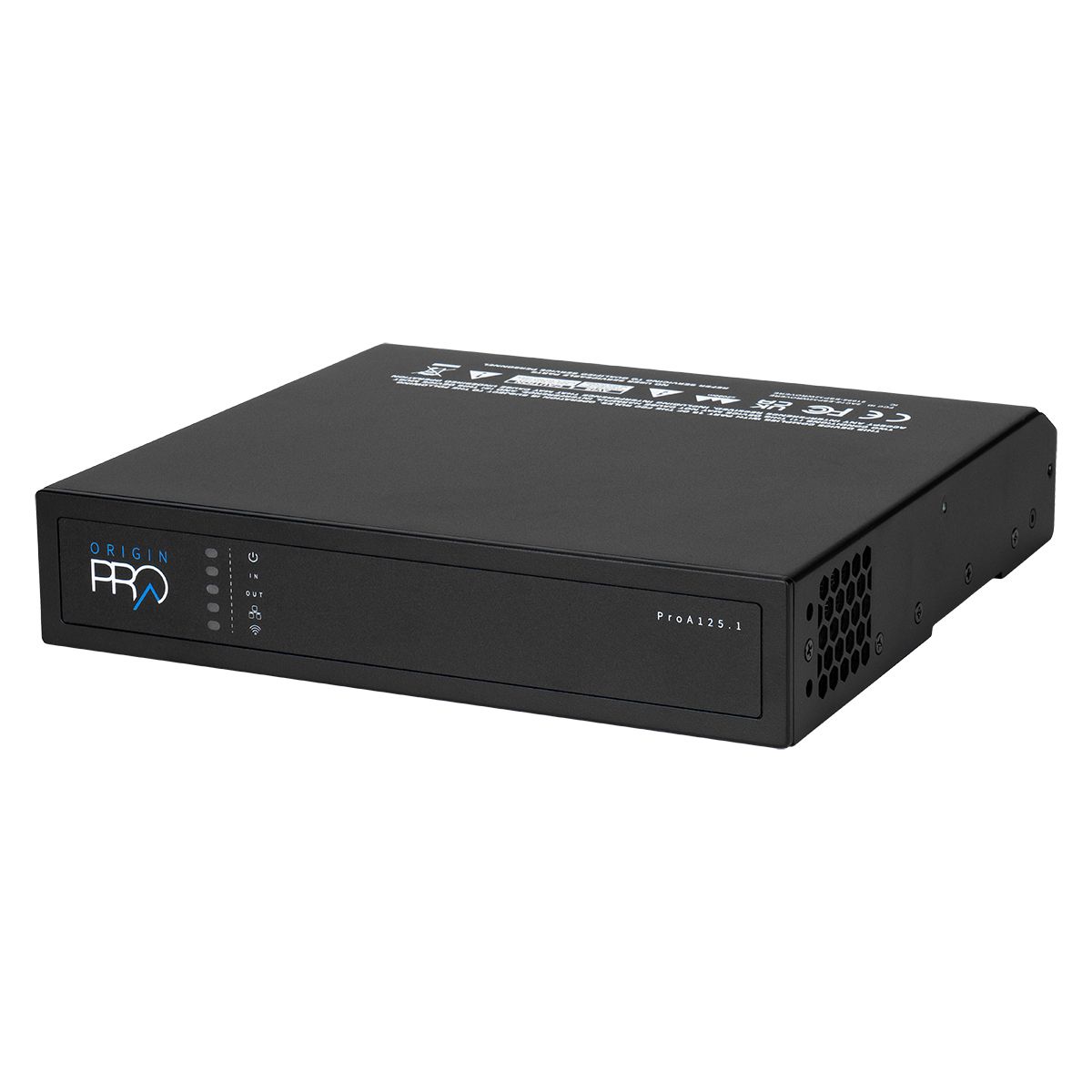 125w IP Amplifier - 2ch @ 8ohm or 1ch @ 70v/100v, 1U Hlf Rk