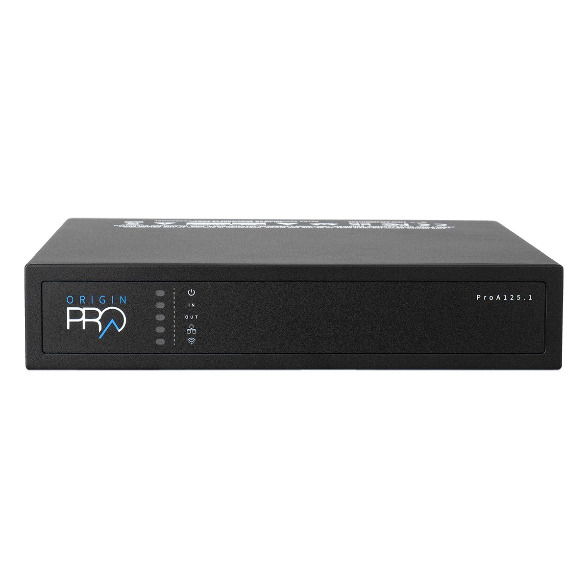 125w IP Amplifier - 2ch @ 8ohm or 1ch @ 70v/100v, 1U Hlf Rk