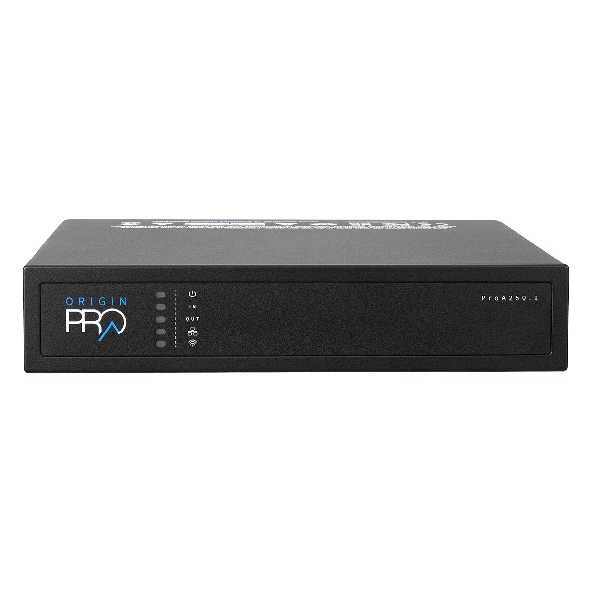250w IP Amplifier - 2ch @ 8ohm or 1ch @ 70v/100v, 1U Hlf Rk