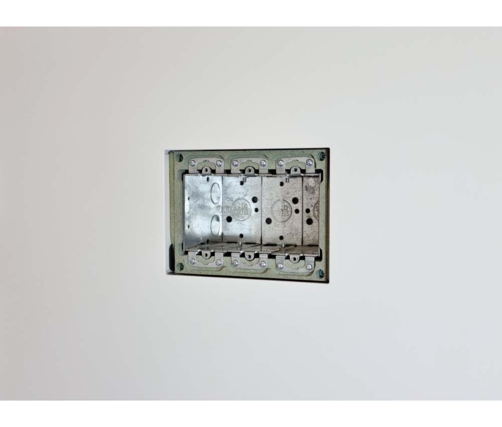 Wall-Smart® New Construction Mount for Control4 Contemporary Lighting | 3 Gang