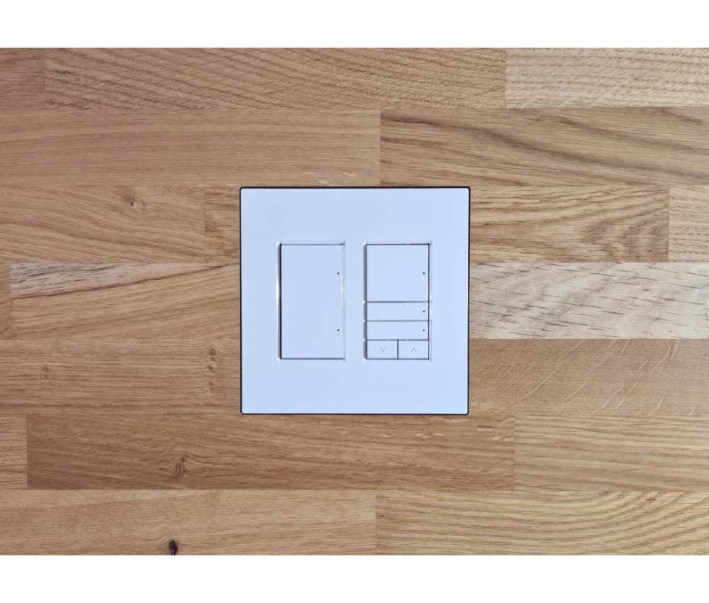 Wall-Smart® Solid Surface Mount for Control4 Contemporary Lighting Devices | 2 Gang