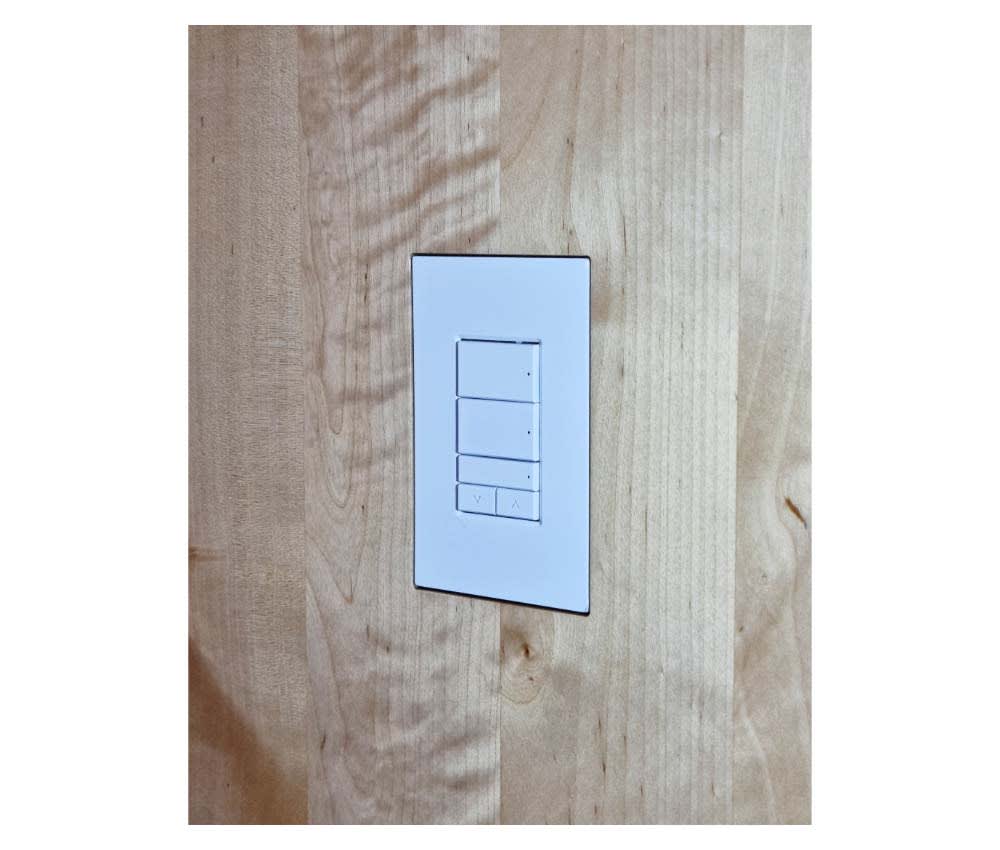Wall-Smart® Solid Surface Mount for Control4 Contemporary Lighting Devices | 1 Gang