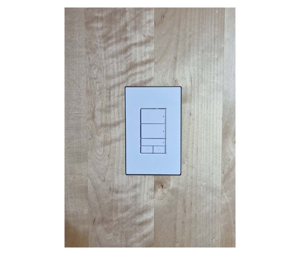 Wall-Smart® Solid Surface Mount for Control4 Contemporary Lighting Devices | 1 Gang
