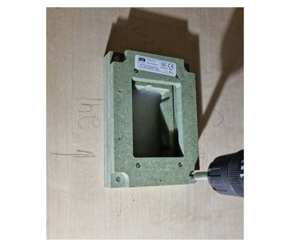 Wall-Smart® Solid Surface Mount for Control4 Contemporary Lighting Devices | 1 Gang