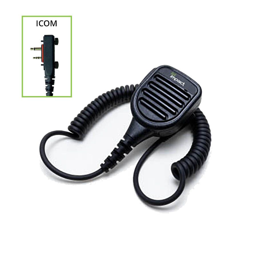 Microphone for iCom Radio- police style