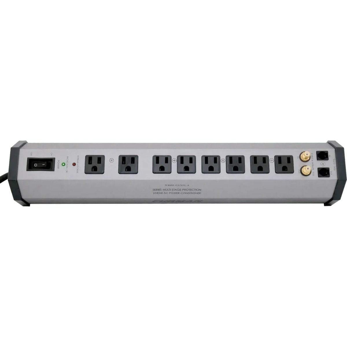 15A Adv\'d AC Strip 8 Outlet, SMP/EVS, 8Ft Cord, UL1449 Surge