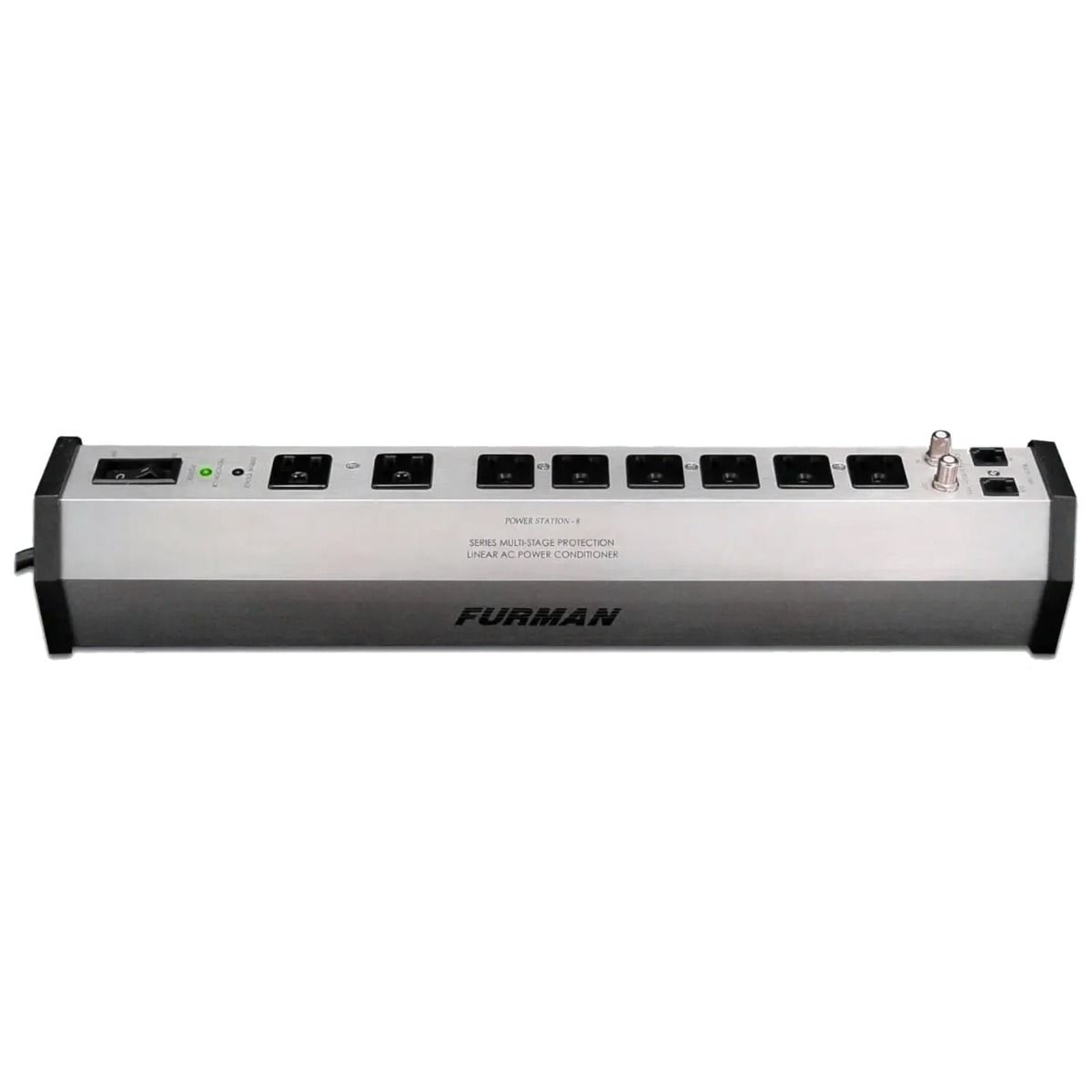 15A Adv\'d AC Strip 8 Outlet, SMP/EVS, 8Ft Cord, UL1449 Surge